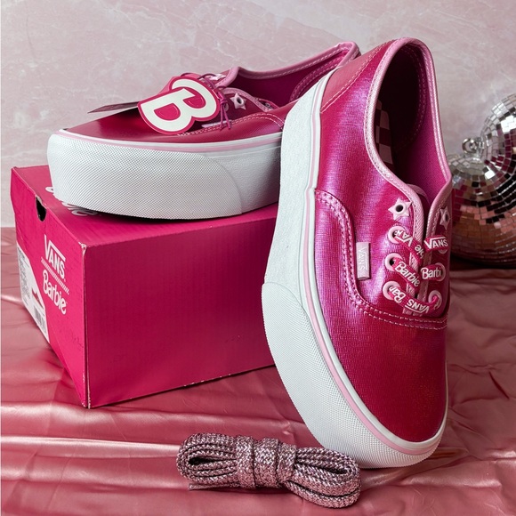 Vans Barbie Pink Slip-On Sneakers - Picture 2 of 9